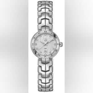 Tag Heuer Link WAT1411 29mm Steel Quartz White Diamond Dial Ladies Watch